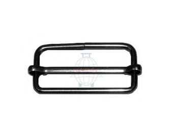 Пряжка металлическая 38 на 2,8 мм цвет черный никель